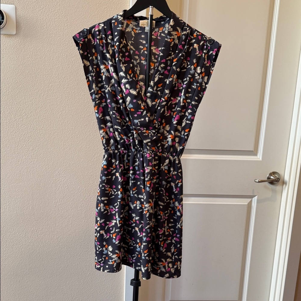 Collective Concepts Multicolor Floral Mini Dress